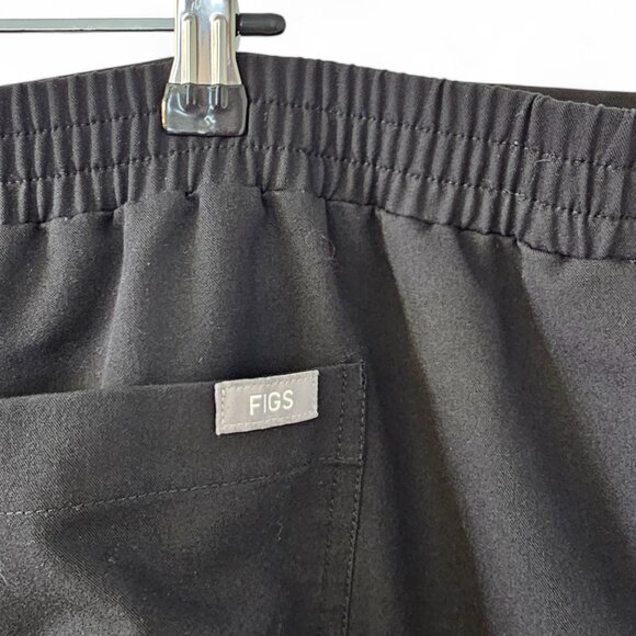 FIGS Technical Collection Womens Classic Black Straight Leg Scrub Pants,Size XXL - Picture 7 of 9